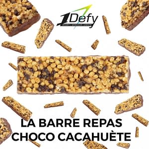 Barre Repas enrichie Chocolat Cacahuète