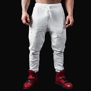 Pantalon de jogging homme – Sarouel Pants White