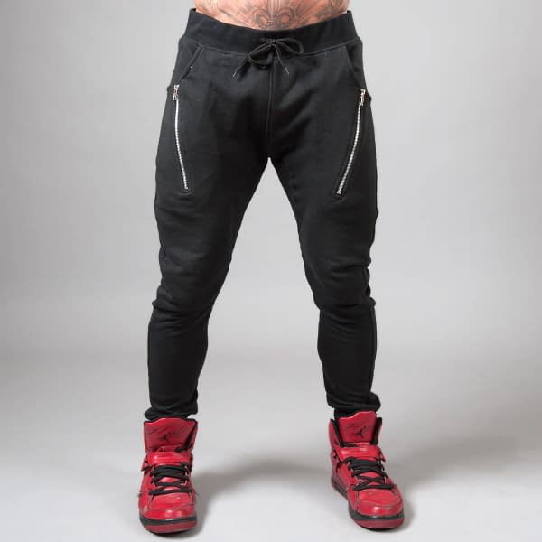 Pantalon de jogging homme – Sarouel Pants Black 185