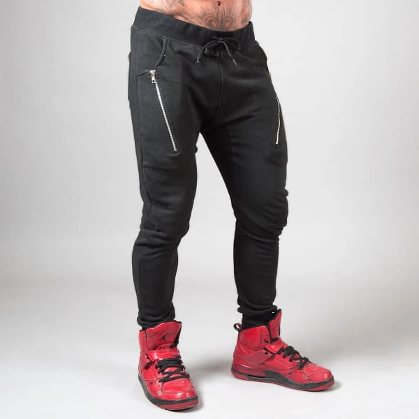 Pantalon de jogging homme – Sarouel Pants Black 187